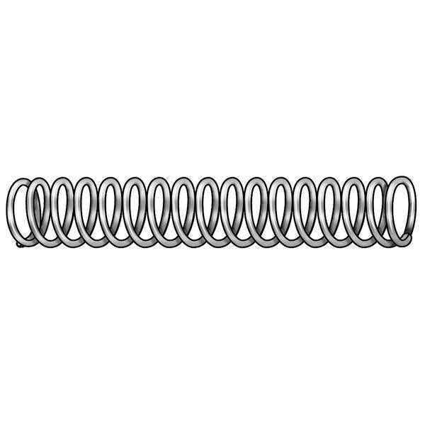 Compress Spring Stock, 12 In L, PK3, Constant: 226.3