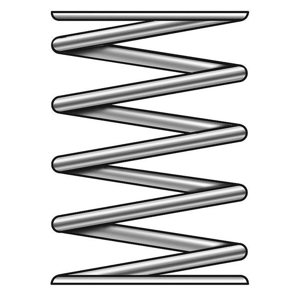Compress Spring, 2x0.063 In, PK5