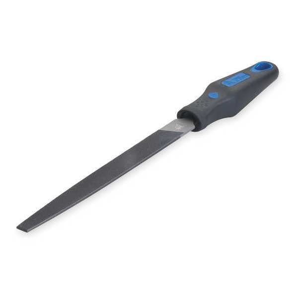 Mill Blunt File, 8 In L, Ergo Handle