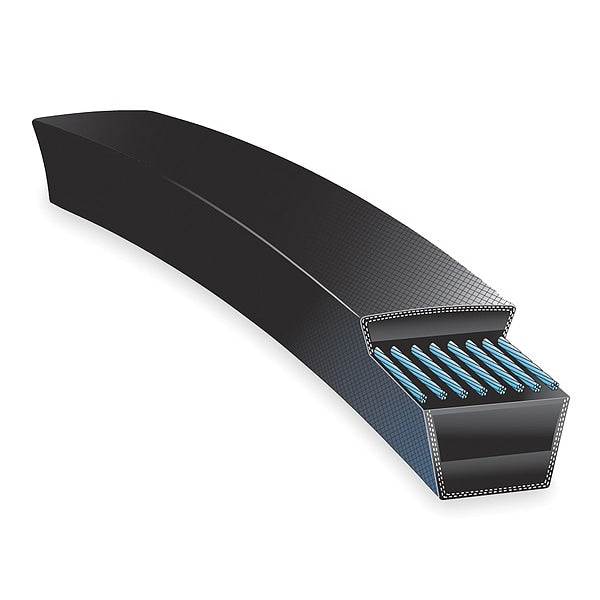 SPB3350 Metric V-Belt, 3350mm Outside Length, 17mm Top Width, 1 Ribs
