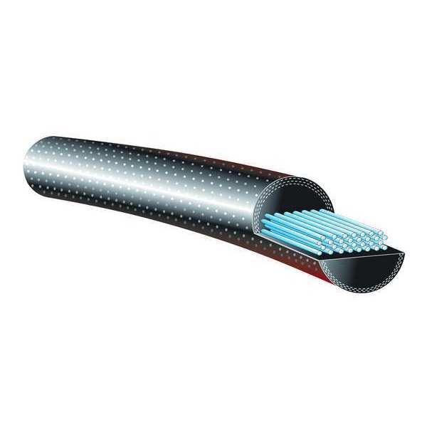 Endless Round Belt, Solid, 3/8 In, Rubber