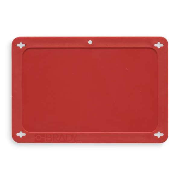 Blank Tag, 2-1/2 x 4 In, Yel, Plstc