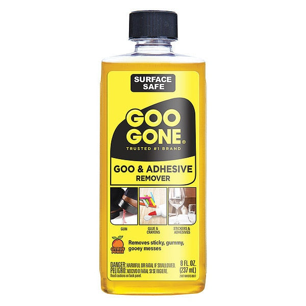Liquid 8 oz. Citrus Adhesive Remover, Bottle 12 PK
