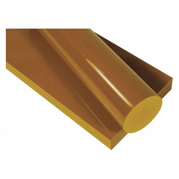 Yellow/Brown PAI Rod Stock 1 ft. L, 1-1/4