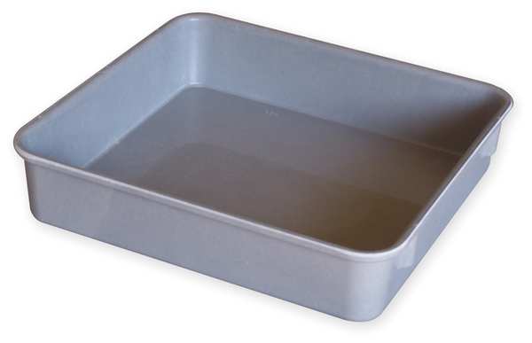 Nesting Container, Gray, Fiberglass Reinforced Composite, 9 3/4 in L, 9 1/4 in W, 4 1/2 in H