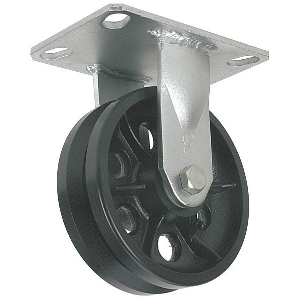 V-Grve Rgd Cstr, Cst Iron, 4 in., 800 lb., A