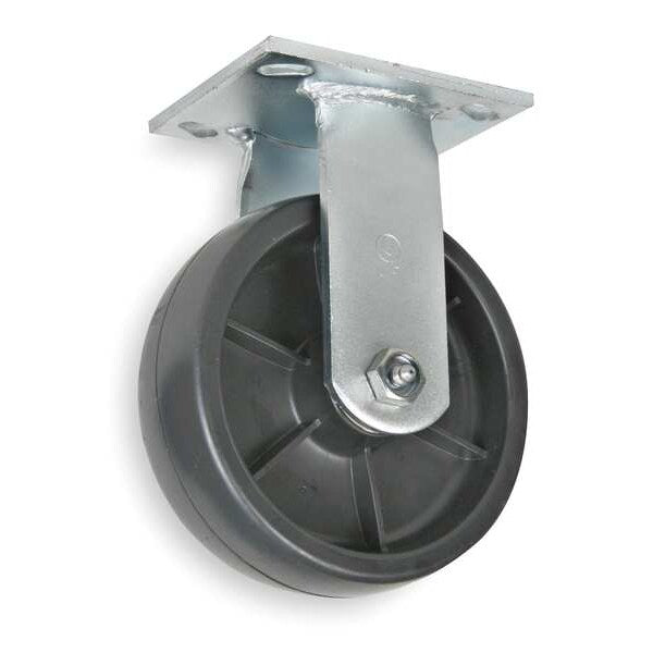Rigd Plat Castr, Glass Nyln, 4 in, 800 lb, B