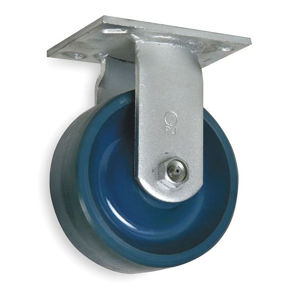 Rgd Plte Castr, Polyurthan, 6 in., 1000 lb.