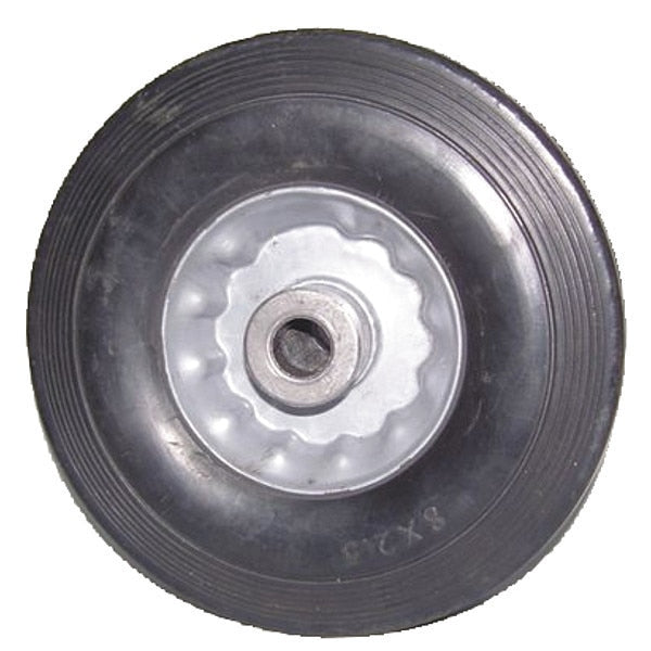 Solid Rubber Wheel, 6 in., 300 lb.