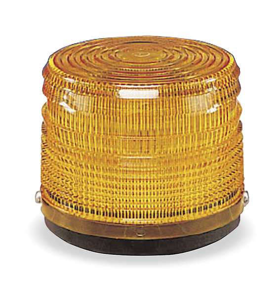 Warning Light, Strobe Tube, Amber, 12VDC