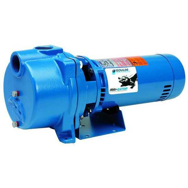 Self Priming Centrifugal Pump, 2 hp, 240V AC, 1 Phase