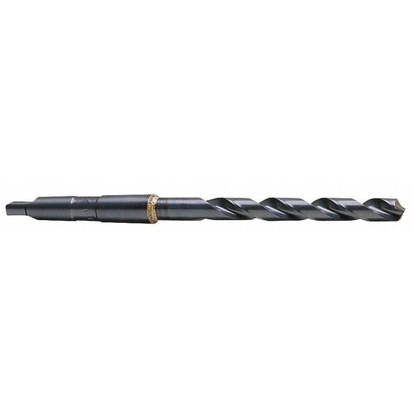 118Â° General Purpose Taper Shank Drill Chicago-Latrobe 110 Steam Oxide HSS RHS/RHC 19/64