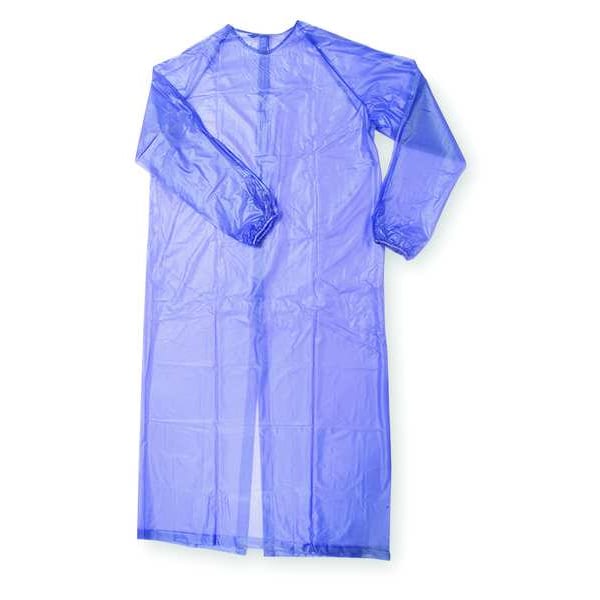 Coat Sleeve Apron, Blue, XL