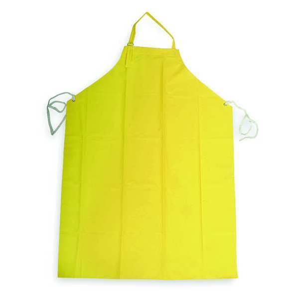 Bib Apron, Yellow, 45 In. L