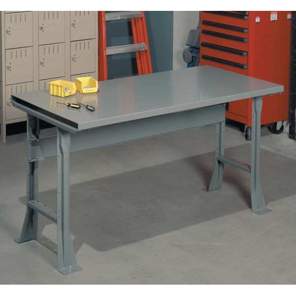 Side and Back Rail Kit, 72Wx36Dx3 H, Gray