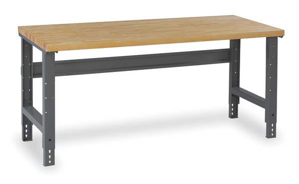 Bolted Workbenches, Butcher Block, 72