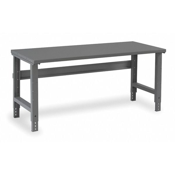 Bolted Work Bench, Steel, 72