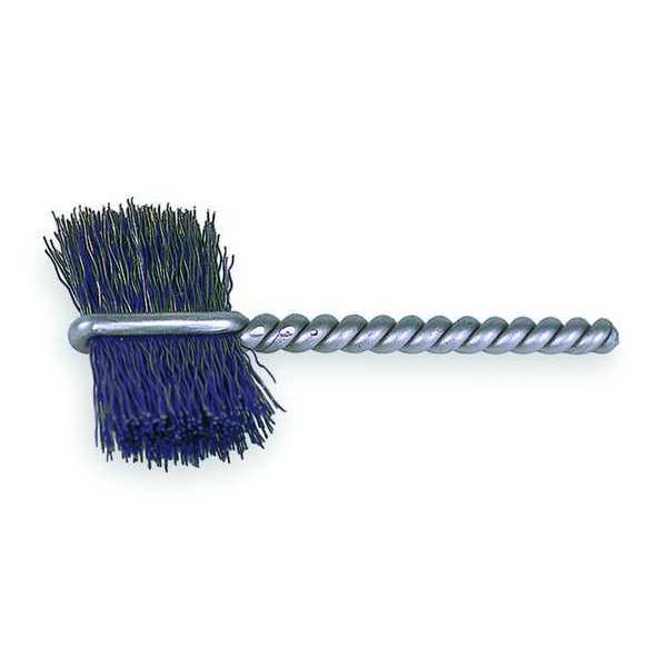 Burrite Tube Wire Brush, Stainlesss Steel, PK10