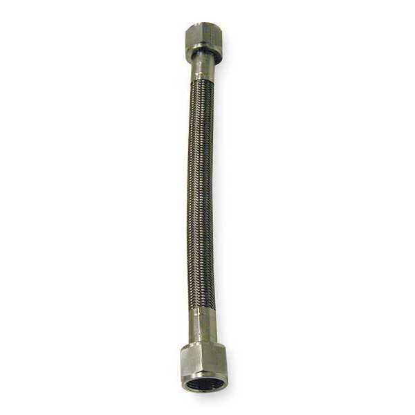 PTFE Hose, 1/2 IDx12 L, Brass, 1500 PSI