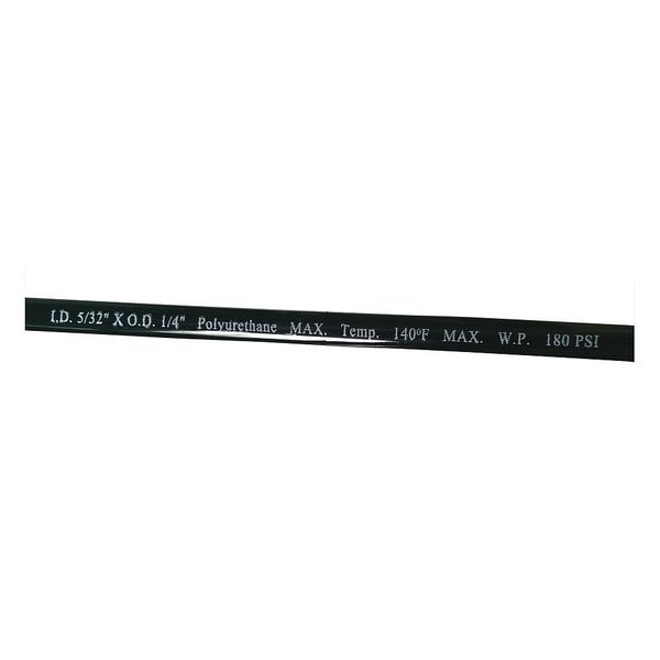 Tubing, 5/32In IDx1/4 In OD, 250 Ft, Black
