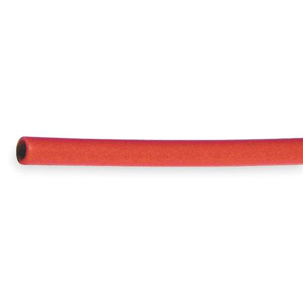 Tubing, 1/4In. IDx3/8 In OD, 100 Ft, Red