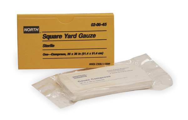 Gauze Pad, Sterile, White, Gauze, Unitized