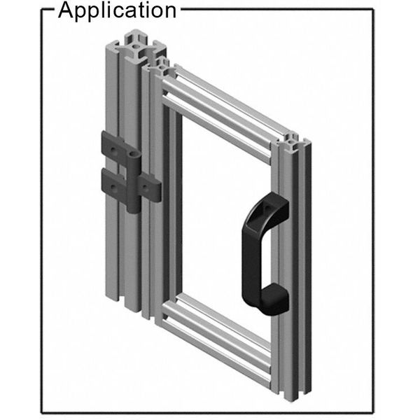 Plastic Door Handle, Small, Plastic