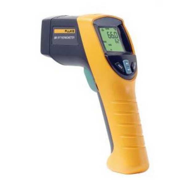 Infrared Thermometer, Backlit LCD, -40 Degrees  to 1022 Degrees F, Single Dot Laser Sighting