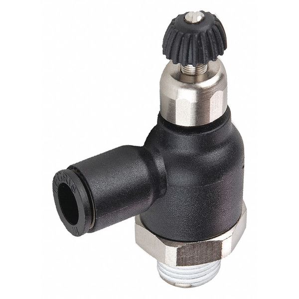Compact Flow Control, 10mm Tube, 3/8 In