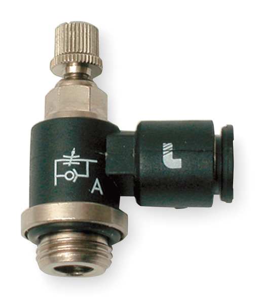 FlowCntrl Regulator, Mini, 4mm, Tube x UNF