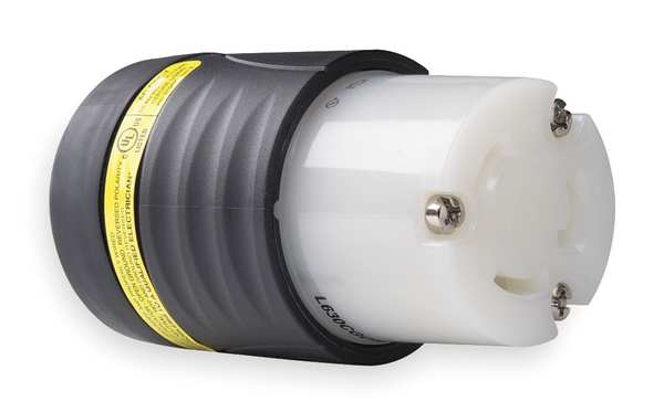 30A Ground Monitoring Locking Connector 2P 3W 250VAC L6-30R