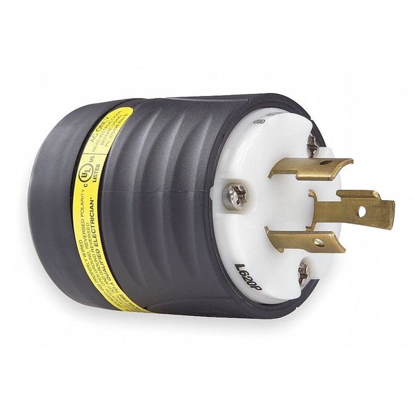 3 Wire Ground Monitoring Plug 250VAC 20A