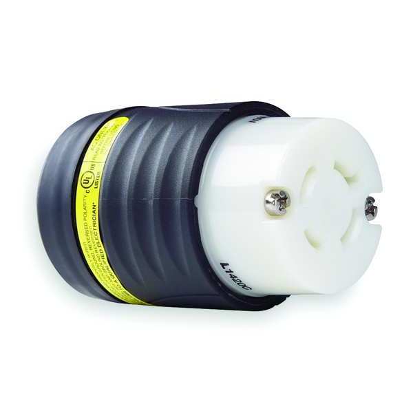 20A Ground Monitoring Connector 3P 4W 125/250VAC L14-20R