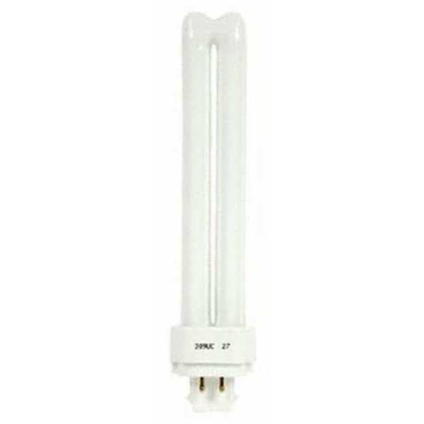 GE Biax (TM) 18W, T4 PL Plug-In Fluorescent Light Bulb