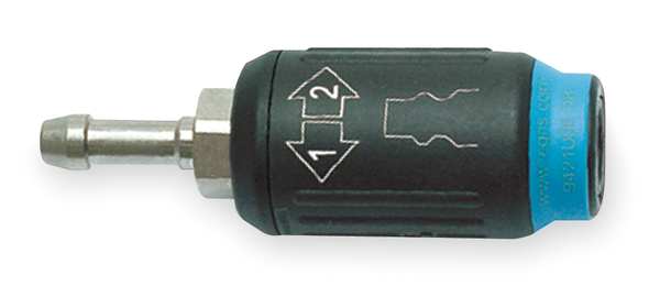 Coupler, 1/4, Glass Reinforced Nylon