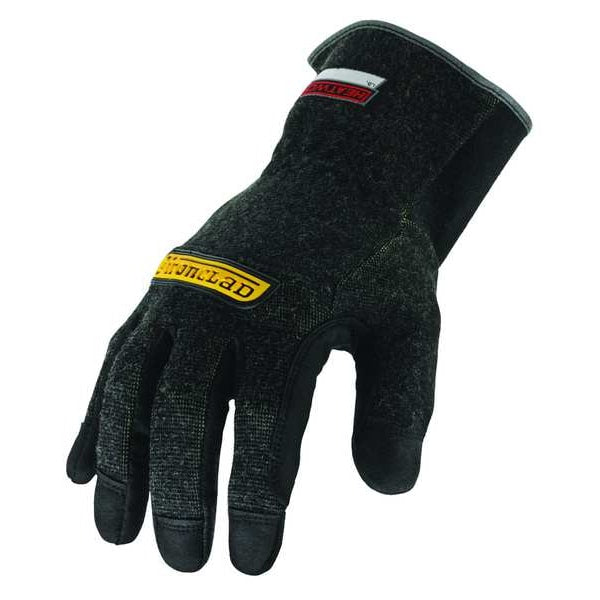 Large Black Gauntlet Cuff Heat Resistant Gloves