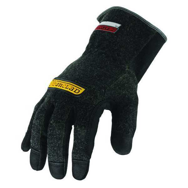 Small Black Gauntlet Cuff Heat Resistant Gloves