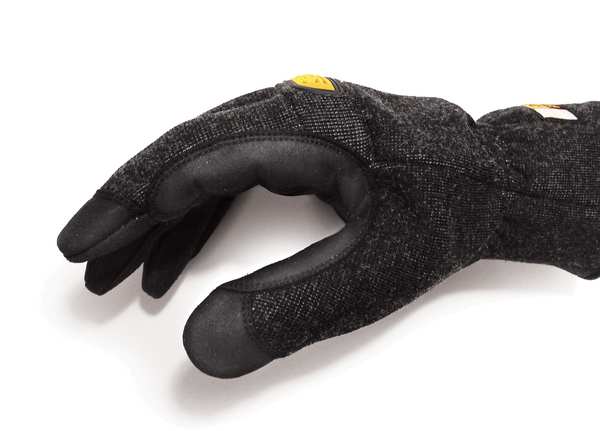 2XL Black Gauntlet Cuff Heat Resistant Gloves