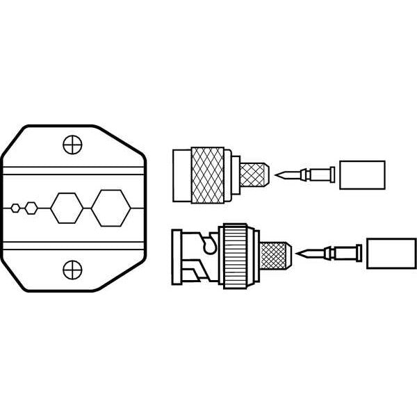 Replacement Die, For RG9 And RG6