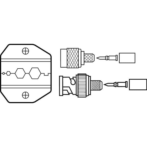 Replacement Die, For RG58 And RG174