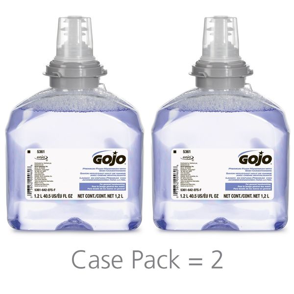 1200 ml Foam Hand Soap Refill Cartridge, 2 PK