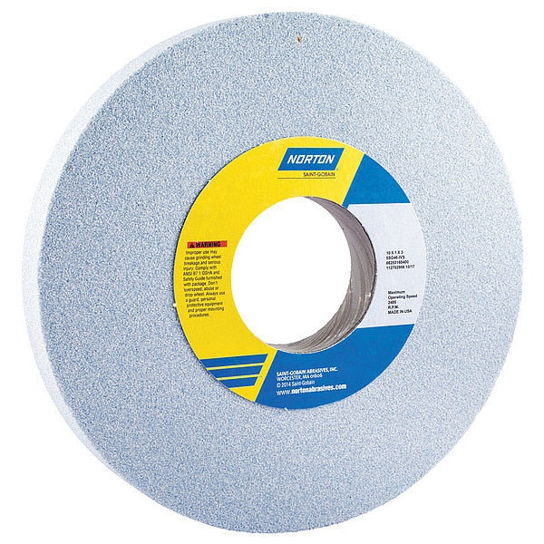 Grinding Wheel, T1, 10x1x3, CA, 46G, Med, Blue
