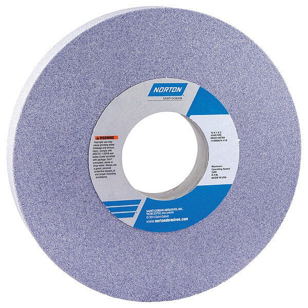 Grinding Wheel, T1, 10x1x3, AO, 60G, Med, Prpl