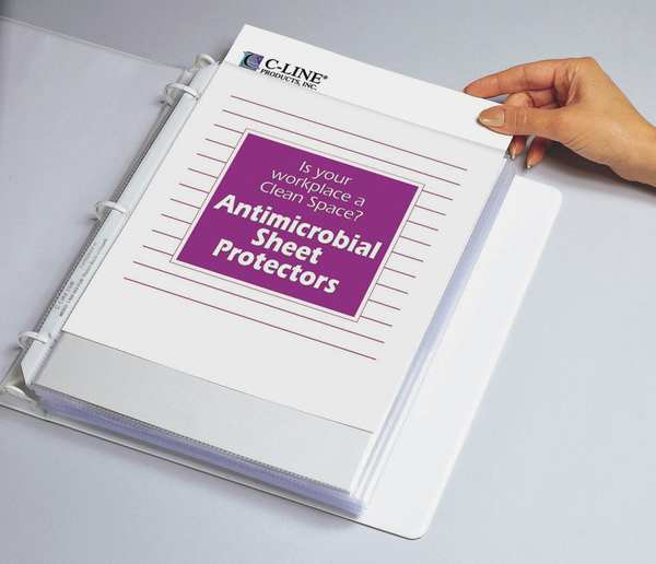 Sheet Protector, Antimicrobial, PK100