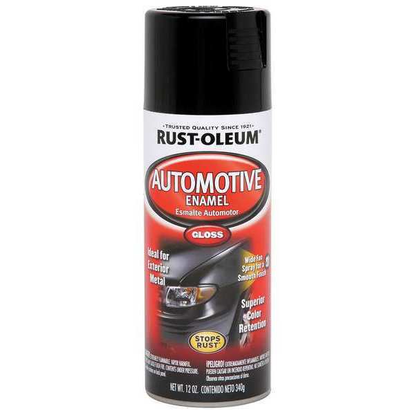 Auto Body Paint, Black, 12 oz.