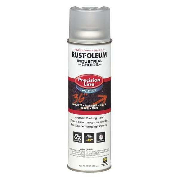 Inverted Marking Paint, 16 oz., Clear, Water -Based