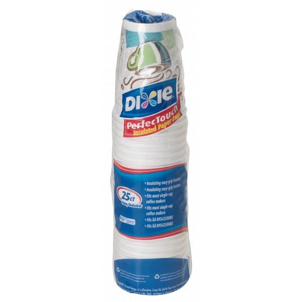 Disposable Hot cup 12 oz. White, Paper, Pk500