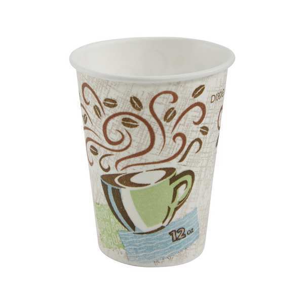 Disposable Hot cup 12 oz. White, Paper, Pk500