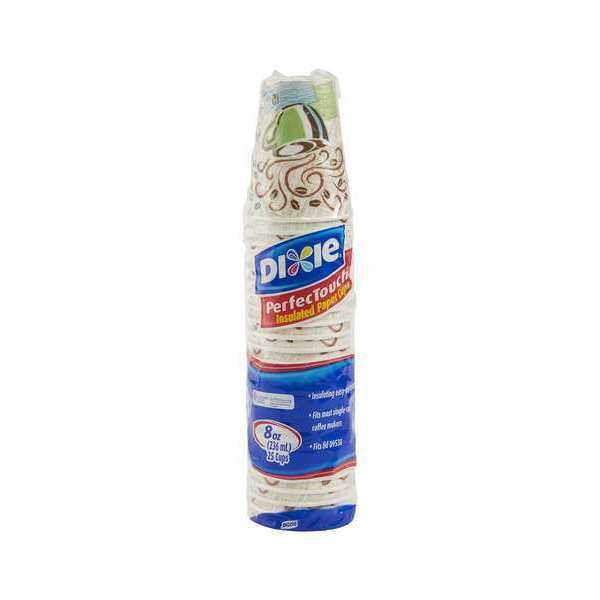 Disposable Hot cup 8 oz. White, Paper, Pk500