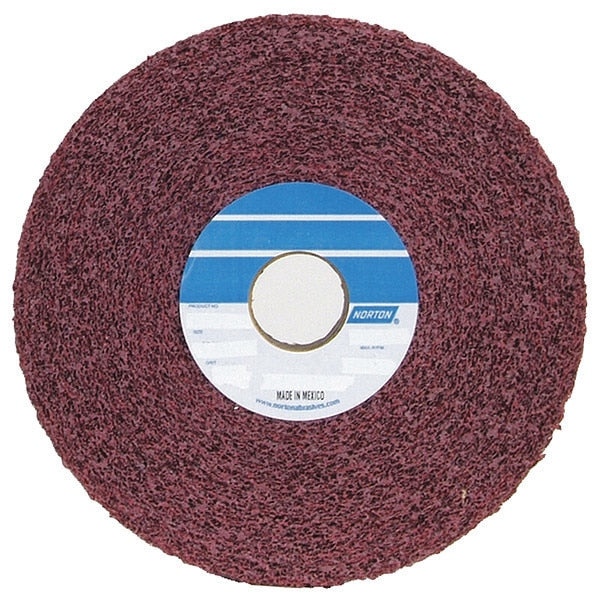 Convolute Wheel, Metal Finishng, 8x1x3, MED